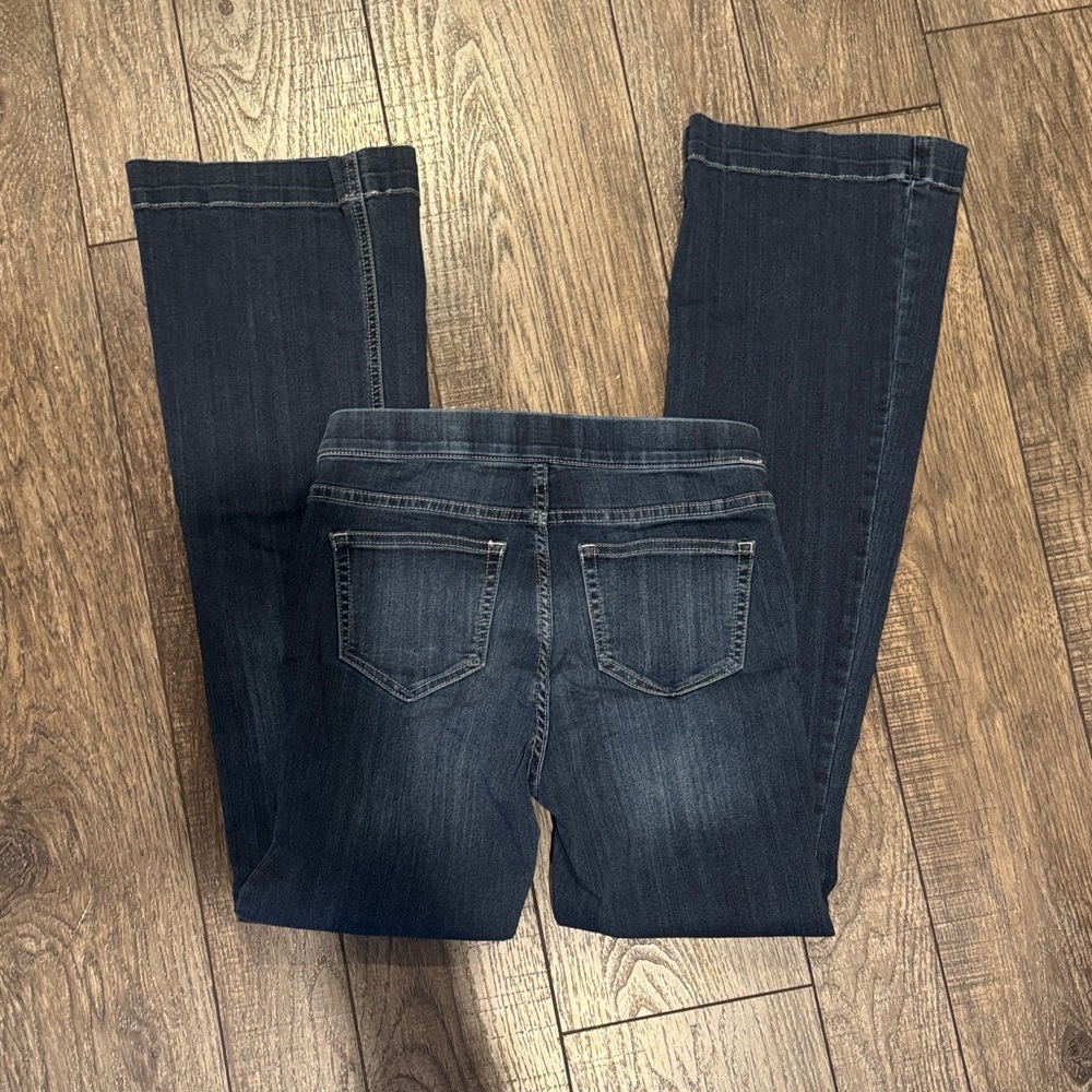 Jordache Women's Dark Indigo Straight Leg Jeans